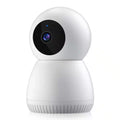 Wired Smart Outdoor Plug-In Security Camera with Night Vision, 24/7 Recording