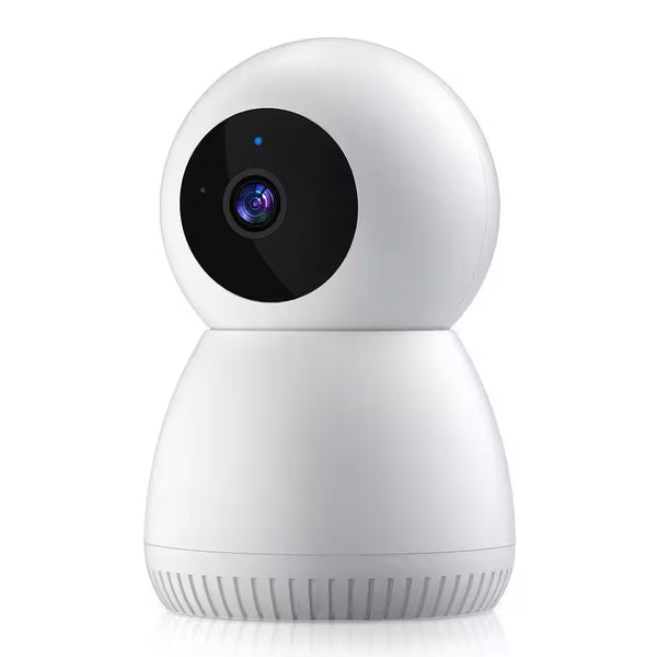 Wired Smart Outdoor Plug-In Security Camera with Night Vision, 24/7 Recording