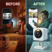 Wyze Cam Og Indoor/Outdoor 1080P Wi-Fi Smart Home Security Camera — Before & After