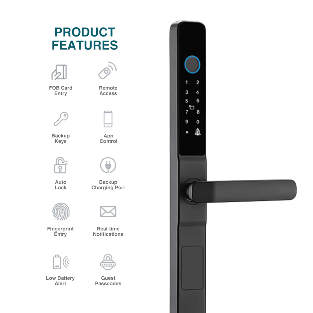 MS01 Smart Lock - Black